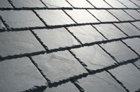 Dottery slate roof